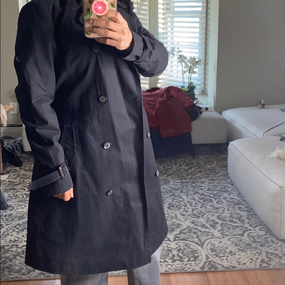 Zara basics trench jacket